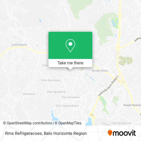 Rms Refrigeracoes map