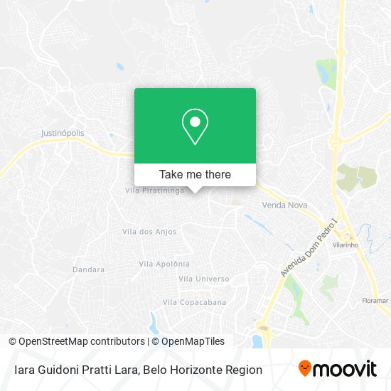 Iara Guidoni Pratti Lara map