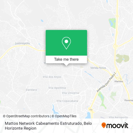 Mattos Network Cabeamento Estruturado map