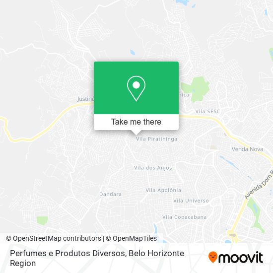 Perfumes e Produtos Diversos map