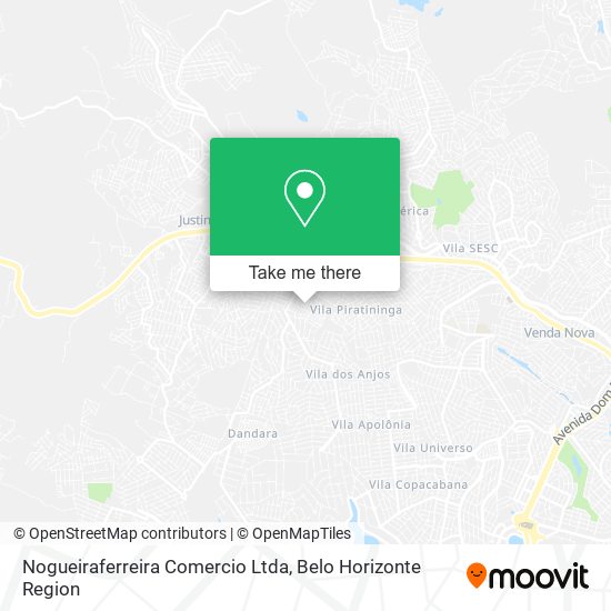 Nogueiraferreira Comercio Ltda map