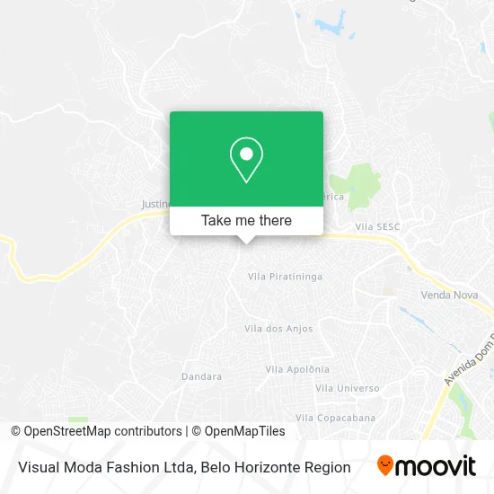 Visual Moda Fashion Ltda map