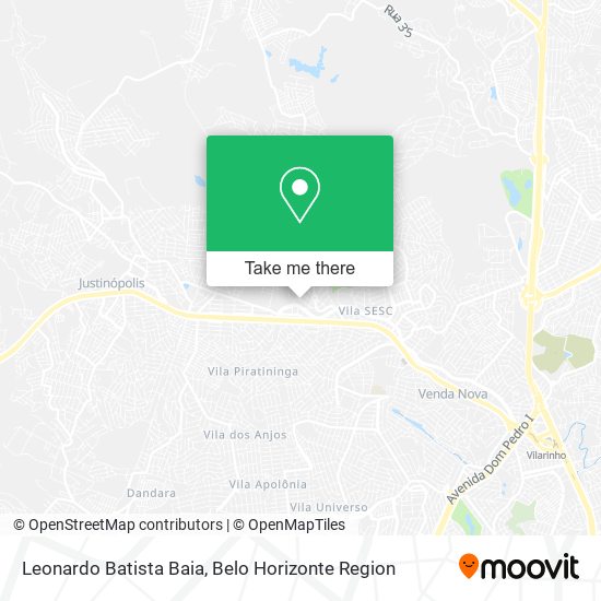 Leonardo Batista Baia map