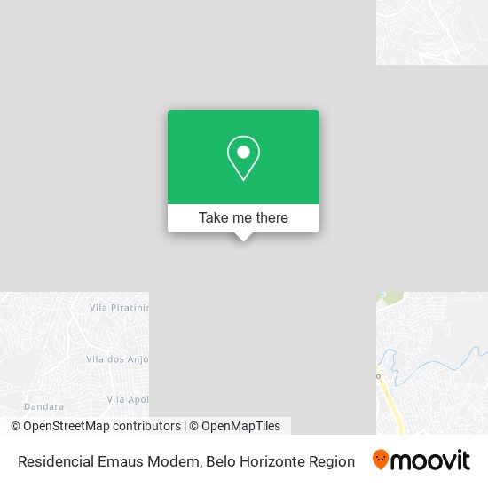 Residencial Emaus Modem map