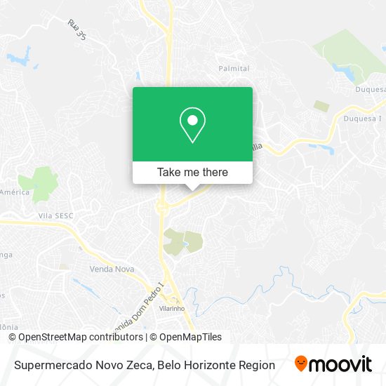Supermercado Novo Zeca map