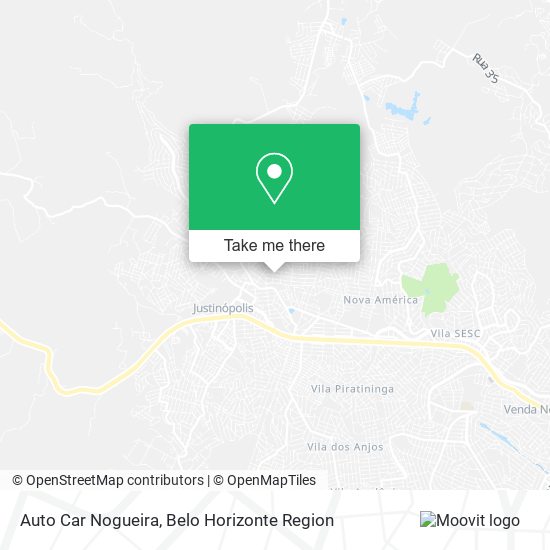 Auto Car Nogueira map