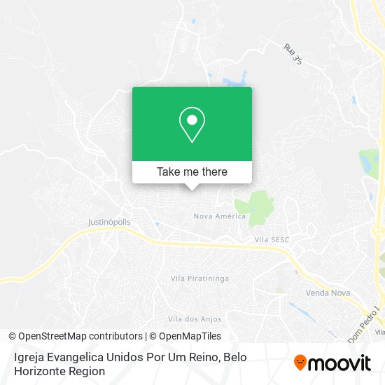 Igreja Evangelica Unidos Por Um Reino map