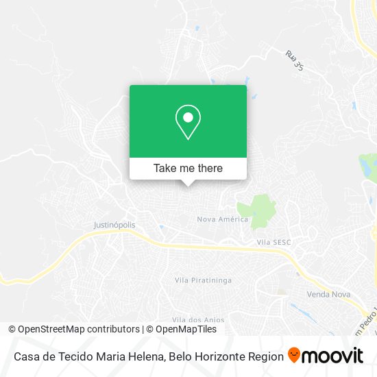 Casa de Tecido Maria Helena map