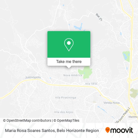 Maria Rosa Soares Santos map