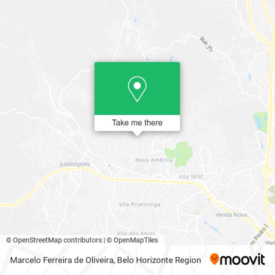 Marcelo Ferreira de Oliveira map