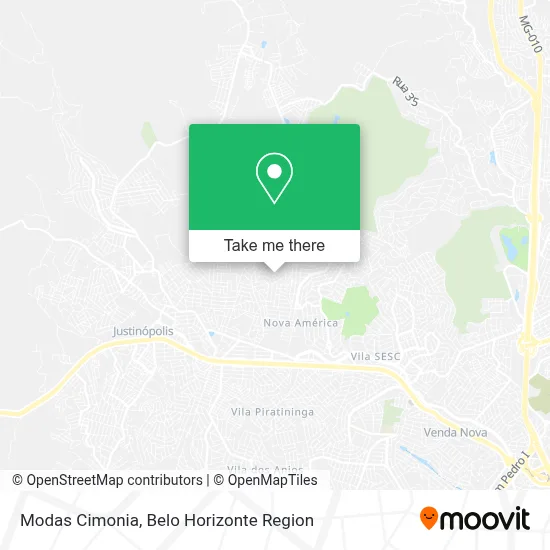 Modas Cimonia map