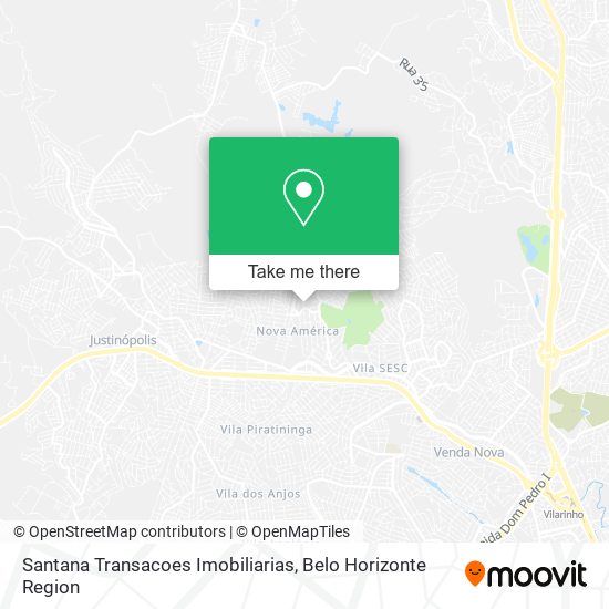 Santana Transacoes Imobiliarias map