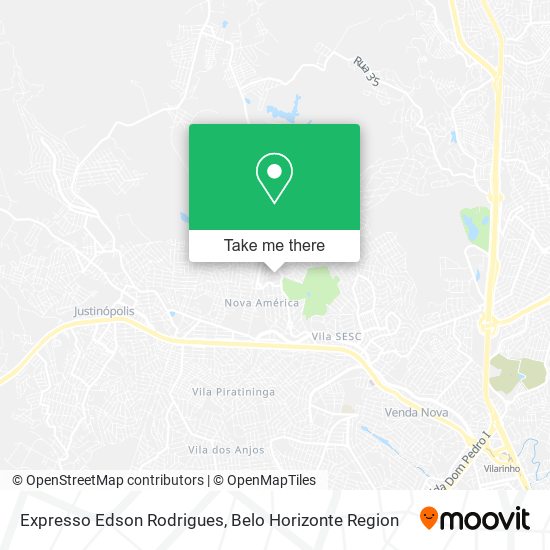 Expresso Edson Rodrigues map