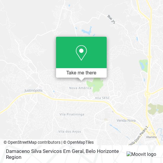 Damaceno Silva Servicos Em Geral map