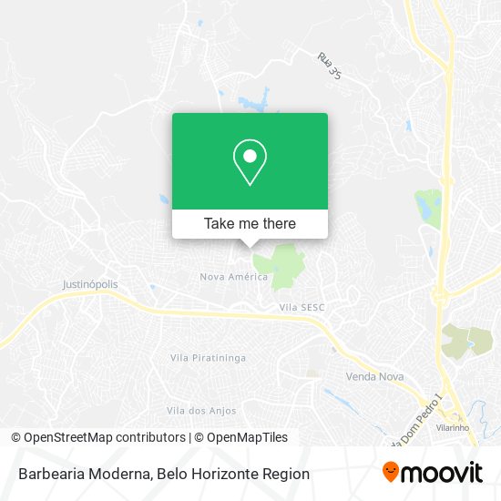 Barbearia Moderna map