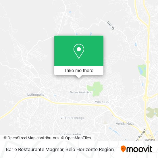 Bar e Restaurante Magmar map