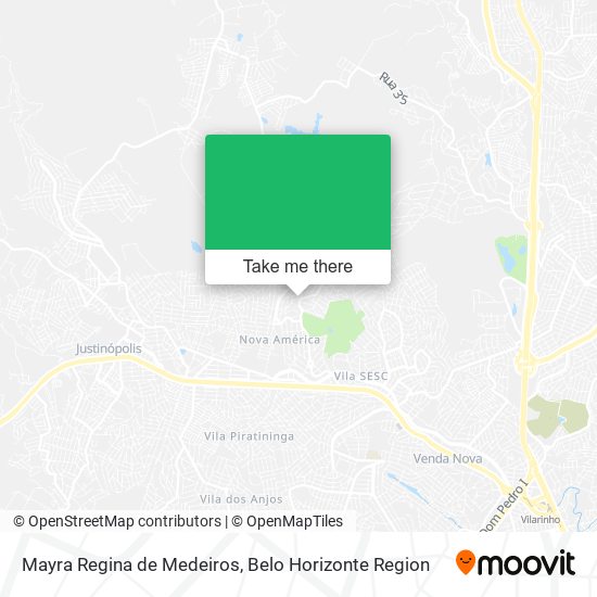 Mayra Regina de Medeiros map