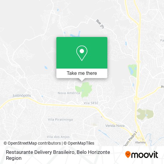 Restaurante Delivery Brasileiro map