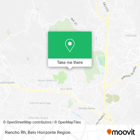Rancho Rh map