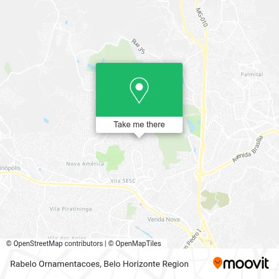 Rabelo Ornamentacoes map