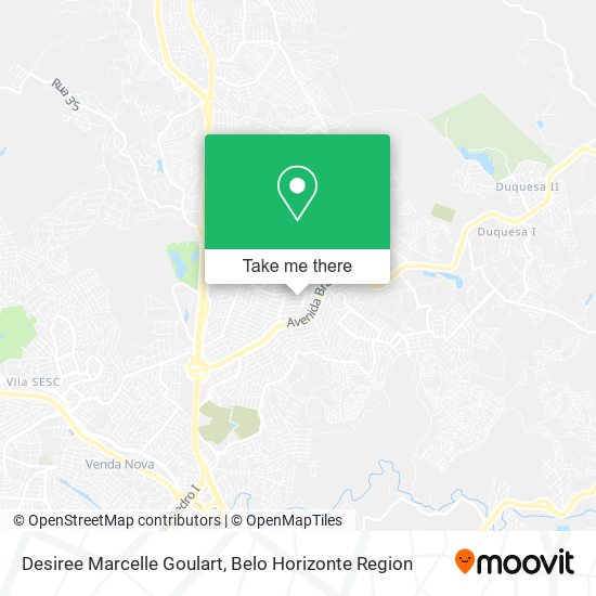 Desiree Marcelle Goulart map