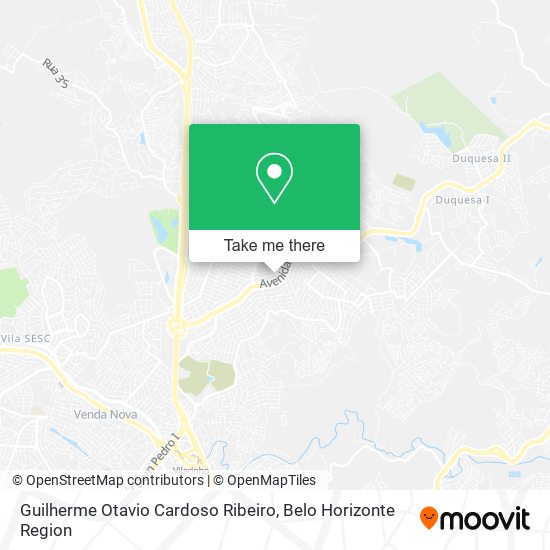 Guilherme Otavio Cardoso Ribeiro map