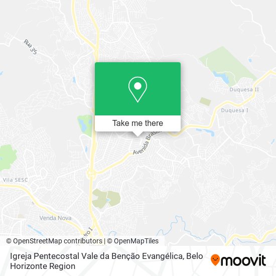 Igreja Pentecostal Vale da Benção Evangélica map