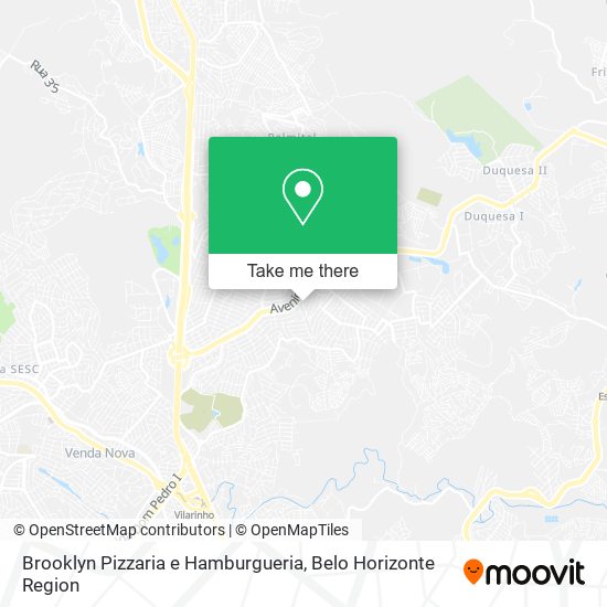 Brooklyn Pizzaria e Hamburgueria map