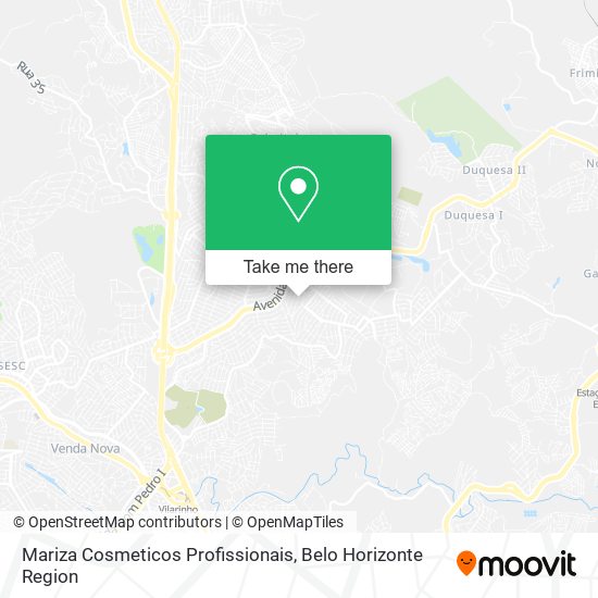Mariza Cosmeticos Profissionais map