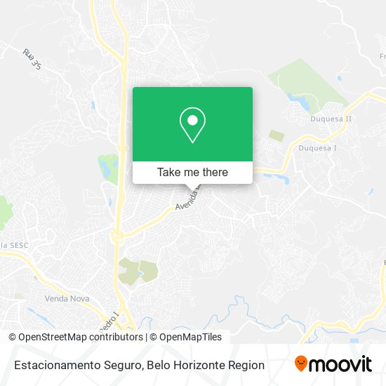 Estacionamento Seguro map