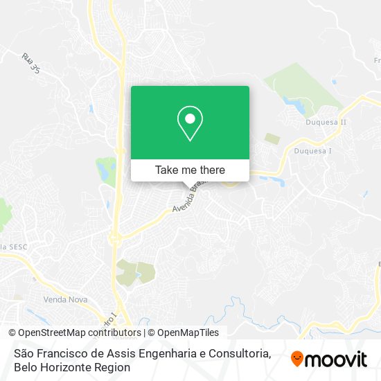 São Francisco de Assis Engenharia e Consultoria map
