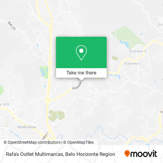 Rafa's Outlet Multimarcas map