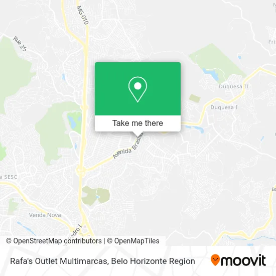Rafa's Outlet Multimarcas map