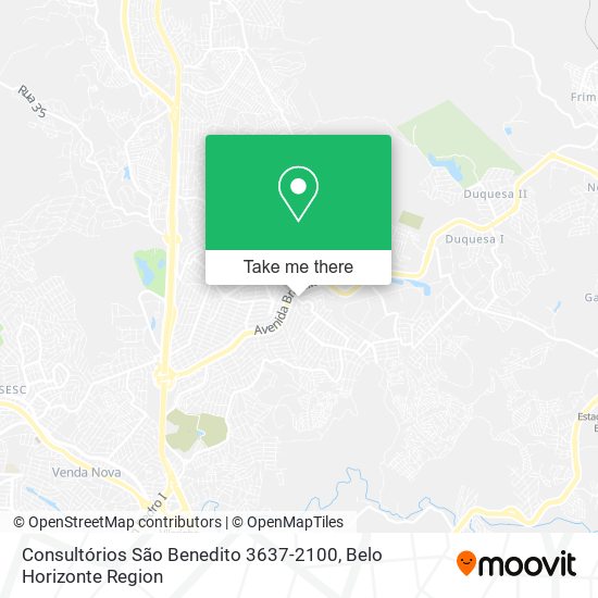 Consultórios São Benedito 3637-2100 map