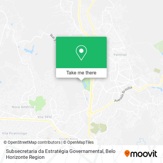 Subsecretaria da Estratégia Governamental map