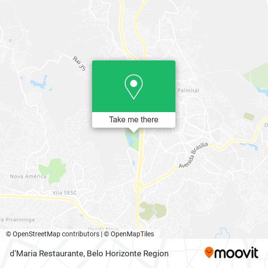 d'Maria Restaurante map