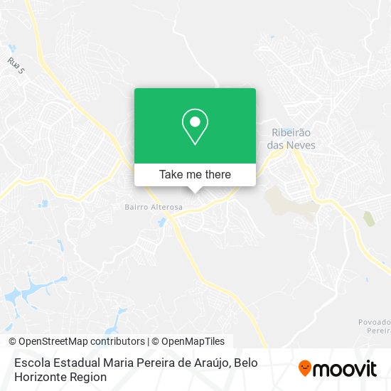 Escola Estadual Maria Pereira de Araújo map