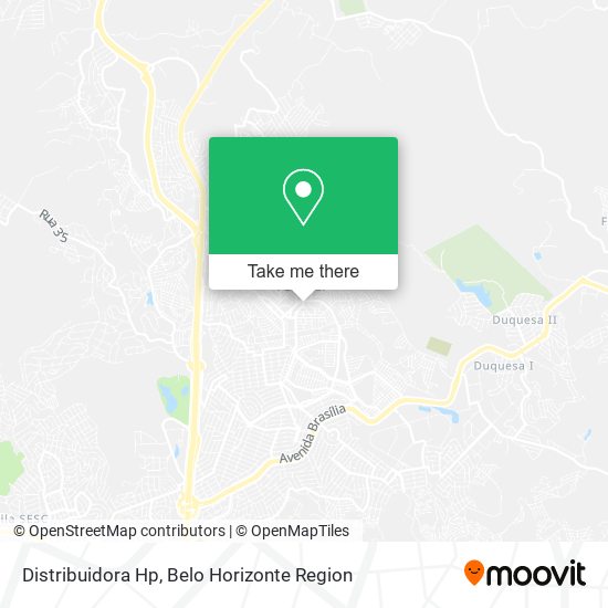 Distribuidora Hp map