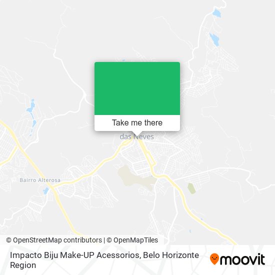 Impacto Biju Make-UP Acessorios map