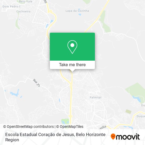 Escola Estadual Coração de Jesus map