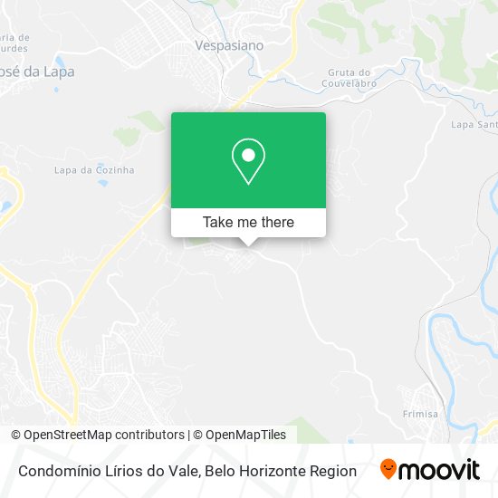 Condomínio Lírios do Vale map