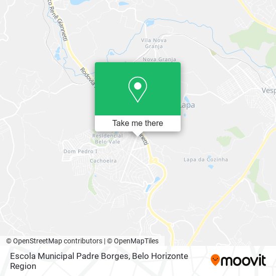 Escola Municipal Padre Borges map