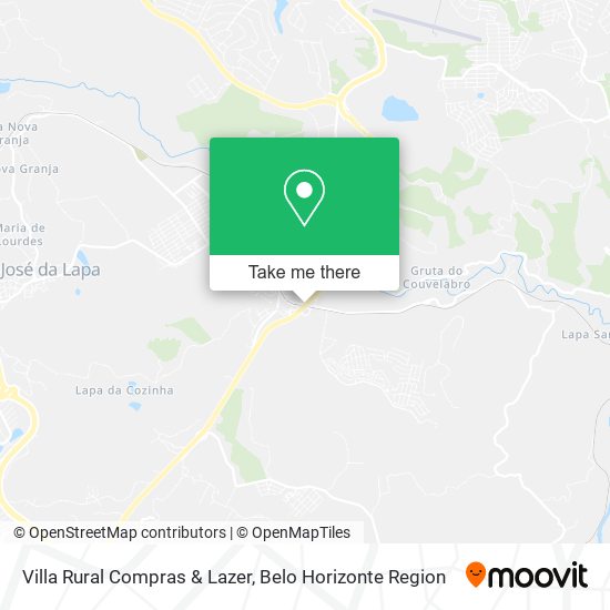 Villa Rural Compras & Lazer map