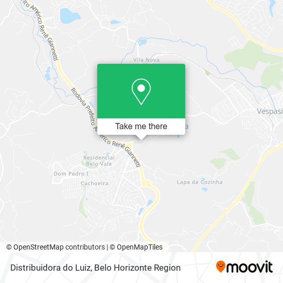 Distribuidora do Luiz map