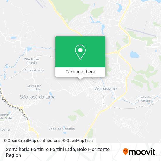 Serralheria Fortini e Fortini Ltda map