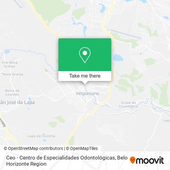 Ceo - Centro de Especialidades Odontológicas map