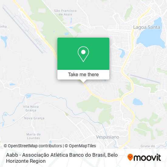 Aabb - Associação Atlética Banco do Brasil map