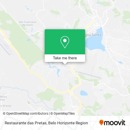 Restaurante das Pretas map