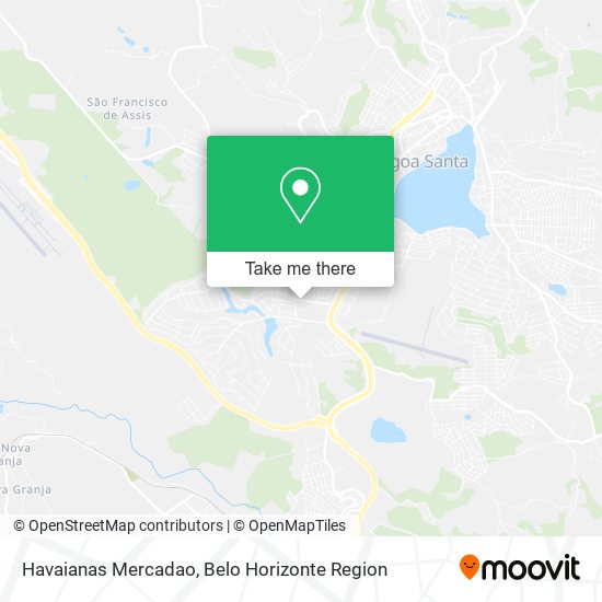 Havaianas Mercadao map