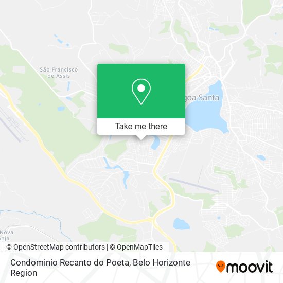 Condominio Recanto do Poeta map